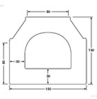 Polymax rubber carpark buffers and bumpers